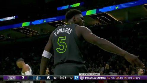 進攻無敵！愛德華茲vs國王貢獻30+4+4集錦