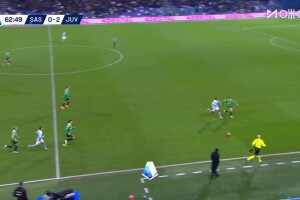 [进球视频]挡也挡不住！戴维一条龙破门，1分钟完成传射！