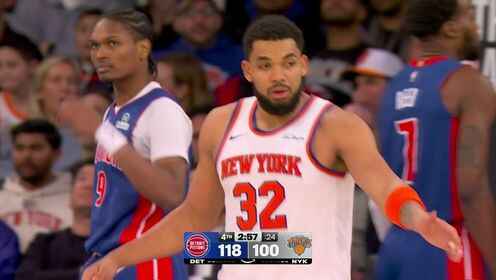 唐斯vs活塞 全場拿下21+11集錦