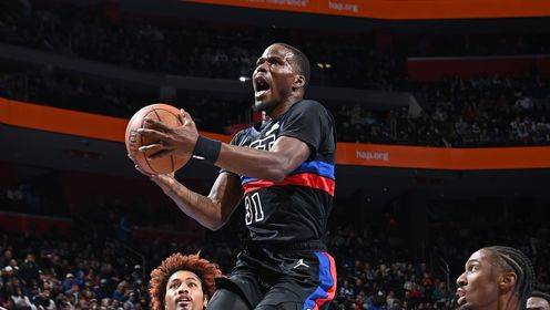 ??活塞6人上雙力克76人豪取9連勝 詹金斯19+8 馬克西31+7