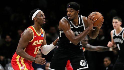 ??老鷹送籃網(wǎng)開季5連??！約翰遜23+7+5 特雷-楊傷退 小波特32+9