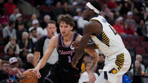 🏀步行者擒公牛迎来赛季客场首胜！西亚卡姆36+9 马瑟林28+5