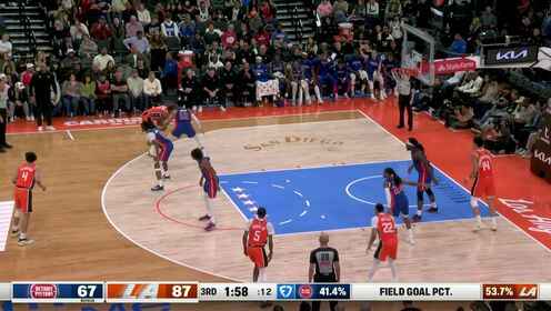 手感爆棚！小卡第三節(jié)11中9爆砍26分