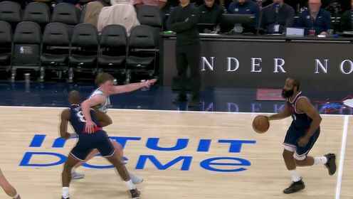 哈登生涯得28598分超越奧尼爾 升NBA歷史第九