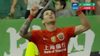 维塔尔点射破门！海港客场1-0国安