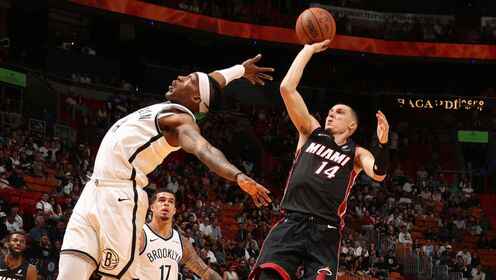 ??熱火送籃網(wǎng)9連敗 阿德巴約23+9+6斷 希羅22分 小波特17中3