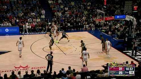 殘暴啊！錫安反擊接妙傳直接起飛戰斧劈扣