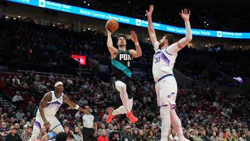 ??楊瀚森2分鐘4分 開拓者擊退爵士 阿夫迪亞33+8+9 夏普29+7