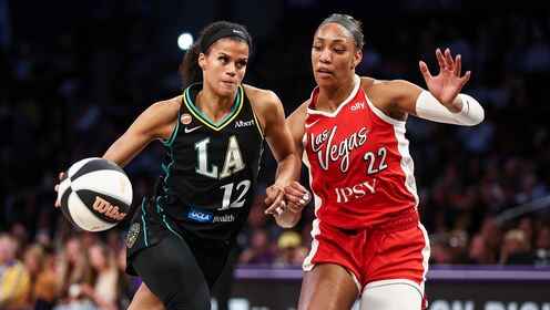  WNBA_WNBA總裁杯小組賽：拉斯維加斯王牌79-69洛杉磯火花_【集錦】王牌79-69火花威爾遜砍下25+15豪華兩雙率隊取勝