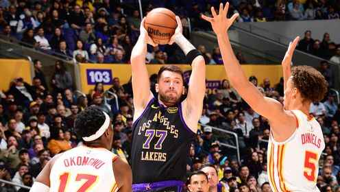 ??湖人擒老鷹止3連敗 詹姆斯31+9+10 東契奇27+12 艾頓17+18