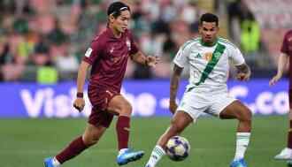 [咪咕全场集锦]亚冠精英-加莱诺+托尼破门 吉达国民2-1逆转神户胜利船进决赛