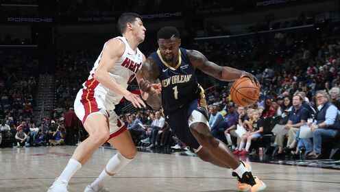 19中12空砍全隊最高！錫安vs熱火得25分集錦