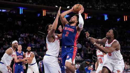 ??活塞力克尼克斯取4連勝 坎寧安42+8+13 布倫森33+6+7