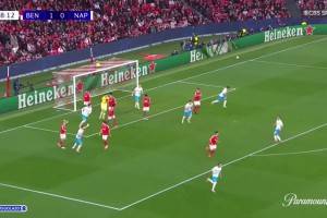  歐冠-里奧斯傳射巴列羅腳后跟破門 本菲卡2-0那不勒斯