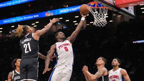 ??活塞大勝復仇籃網 坎寧安21+15 杜倫26分 小波特19分