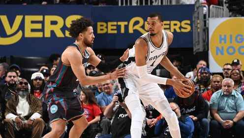 ??馬刺拔塞取9連勝 文班21+17+6帽 瓦塞爾7記三分 坎寧安26中5