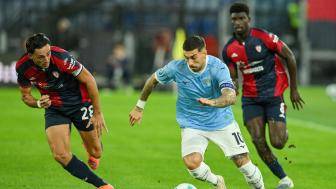 意甲-伊薩克森破門扎卡尼建功 拉齊奧2-0卡利亞里