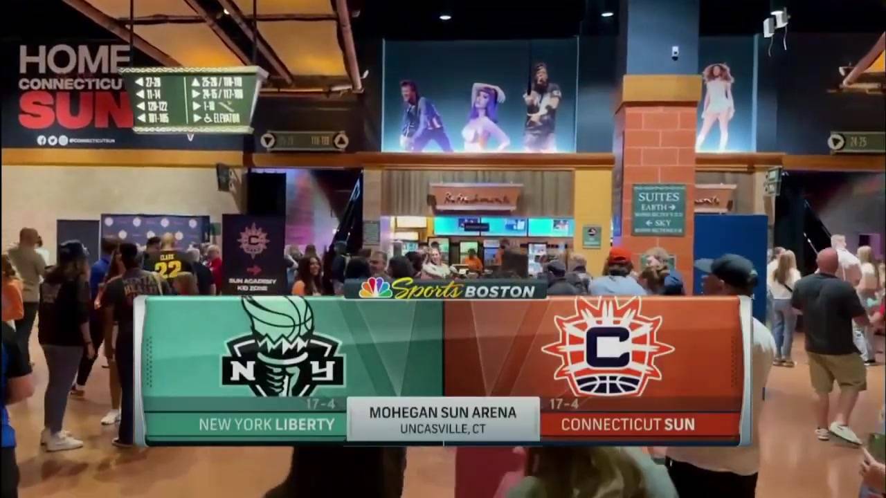  WNBA常规赛 纽约自由人 - 康涅狄格太阳 全场集锦