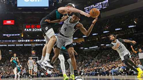 ??楊瀚森2+2+1+2帽 開拓者勝馬刺近5戰4勝！阿夫迪亞29+11+10