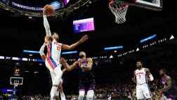 ??活塞7人上雙輕取森林狼 蘭德爾13中2 納茲&middot;里德15中3