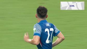  申花1-2扳回一球 陳晉一門前亂戰破門