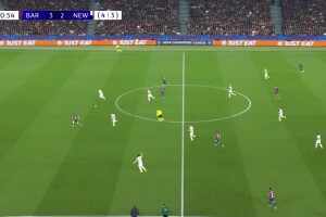 總比分5-3紐卡！拉菲尼亞不停球送直塞，費爾明單刀破門