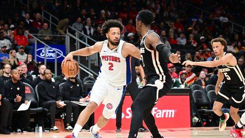 ??活塞力克老鷹11連勝 康寧漢姆25+6+10 杰倫·約翰遜25+8+9