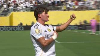皇马2-0领先多特！阿诺德传中，加西亚后上推射破门