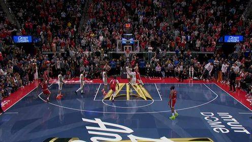 壓哨的神！小卡生死時(shí)刻點(diǎn)起防守 干拔中投壓哨絕殺！！