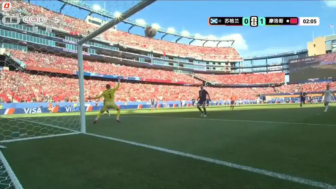  赛巴里破门 摩洛哥1-0领先