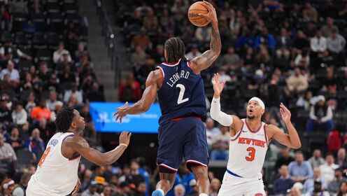 ??快船擊退尼克斯 小卡29+7+8 唐斯35+12+7&6犯 布倫森28+8