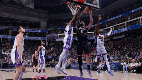 ??火箭不敵西部倒一國王遭遇3連??！申京復出19+9 阿門31+13+6