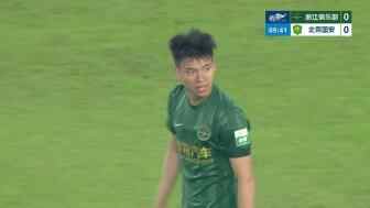  腳風不順！王鈺棟左路高速插上打門打飛