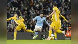  英超-哈蘭德點射+失良機多庫造點 曼城1-1布萊頓先賽距榜首5分