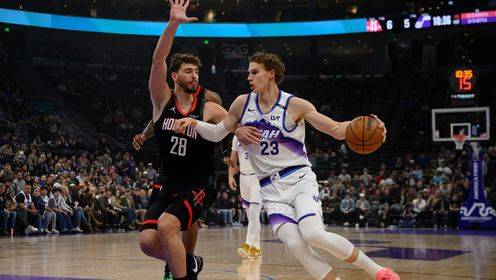 🏀火箭大胜爵士三连胜 杜兰特25+6+4 申京27+4+5 马卡18+8