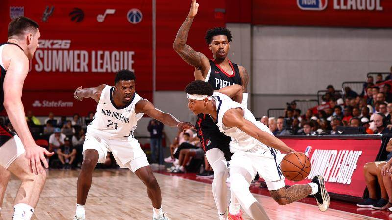 07月16日NBA夏季聯(lián)賽 開拓者 - 鵜鶘 全場錄像
