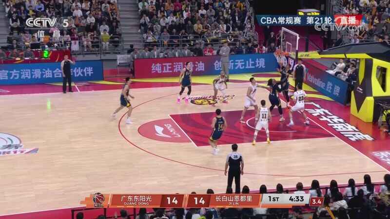 ??廣東擊敗吉林取5連勝 奎因32+8+11 薩林杰10+11 威爾遜20+14