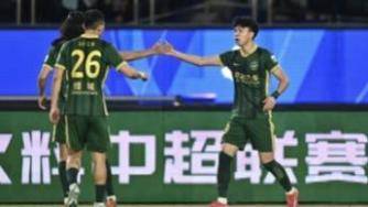 [咪咕全场集锦]中超-王钰栋双响9轮6球！浙江4-2亚泰取2连胜 程进助攻戴帽陶强龙传射