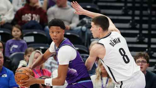 ??籃網輕取爵士止7連敗&爵士5連敗 杰明25+10 喬治傷退26+7