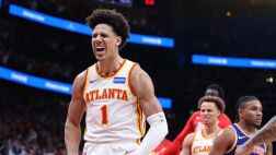 得分全隊最高！杰倫&middot;約翰遜19中8&罰球10中6得24分10板8助2斷1帽