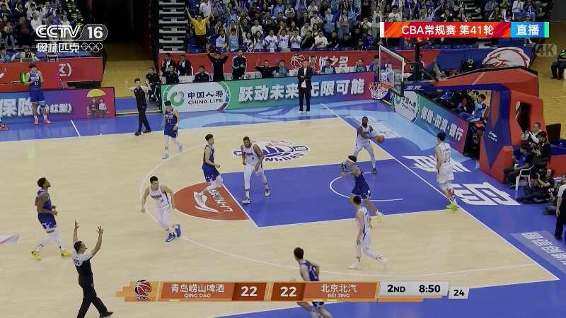 ?北京力克青島迎3連勝 杰曼26+6 周琦12+13 基諾內(nèi)斯30+6+6