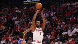 ??火箭5人15+擊退尼克斯取3連勝 杜蘭特27+6+8 謝潑德替補20+5