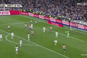  西甲-巴爾韋德遠射破門 皇馬1-1赫羅納先賽距巴薩6分