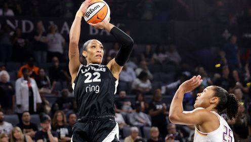 08月22日WNBA常规赛 菲尼克斯水星 61 - 83 拉斯维加斯王牌 全场集锦