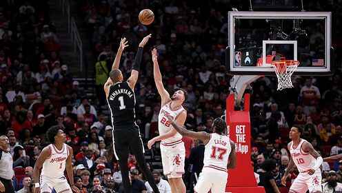 ??火箭末節斷電負馬刺 文班28+16+5帽 杜蘭特24+6 申京18+10+7