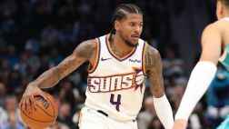 拼盡全力！杰倫&middot;格林19中10拿到25分4板7助2斷1帽 三分6中3