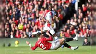  英超-B費(fèi)傳射舍什科破門 曼聯(lián)2-1逆轉(zhuǎn)10人水晶宮升第三