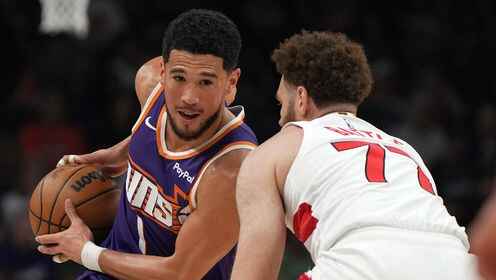 高效！布克vs猛龍全場拿下25+6集錦