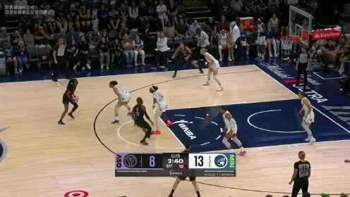  08月25日WNBA常规赛 金州女武神80-66明尼苏达山猫