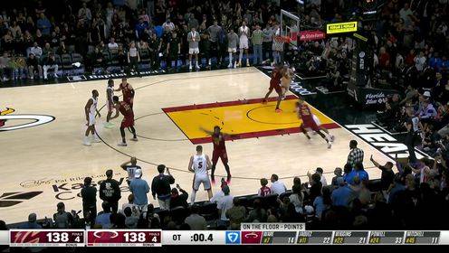 戰術無敵！維金斯繞掩護跑出空位，空接暴扣壓哨絕殺??